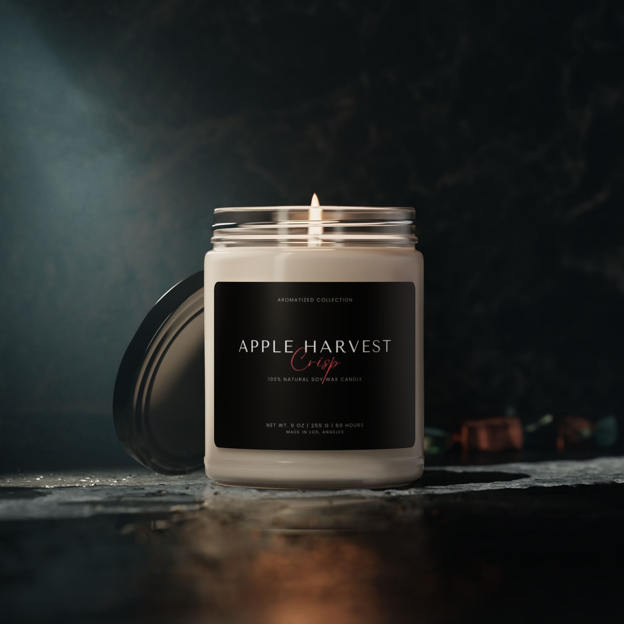 VibeLux Apple Harvest Premium Soy Candle