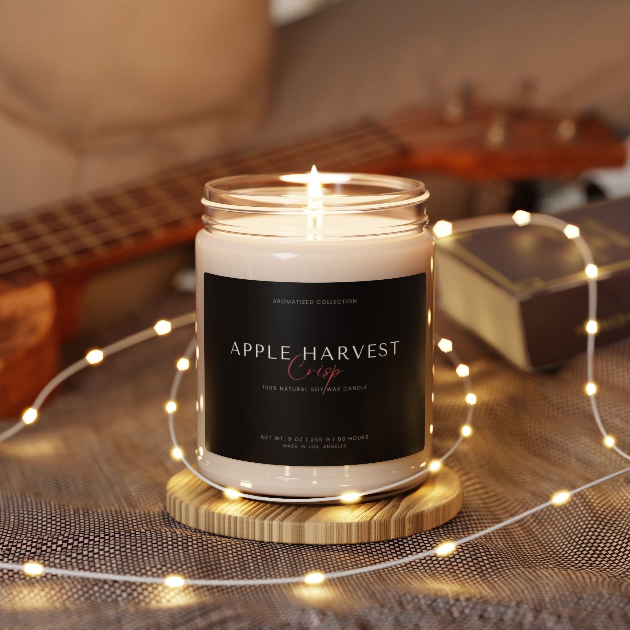 VibeLux Apple Harvest Premium Soy Candle