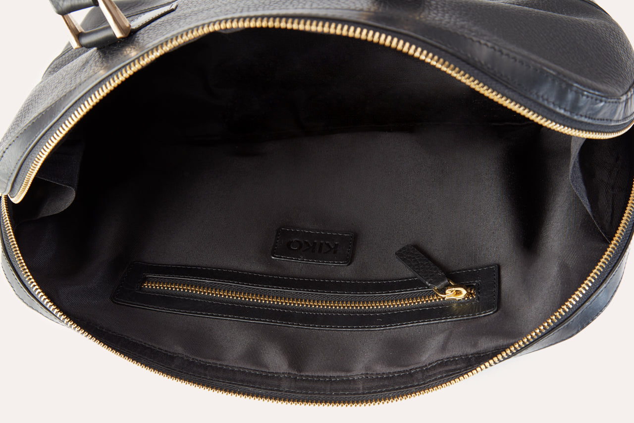 Vibelux Luxe Pebble Leather Satchel