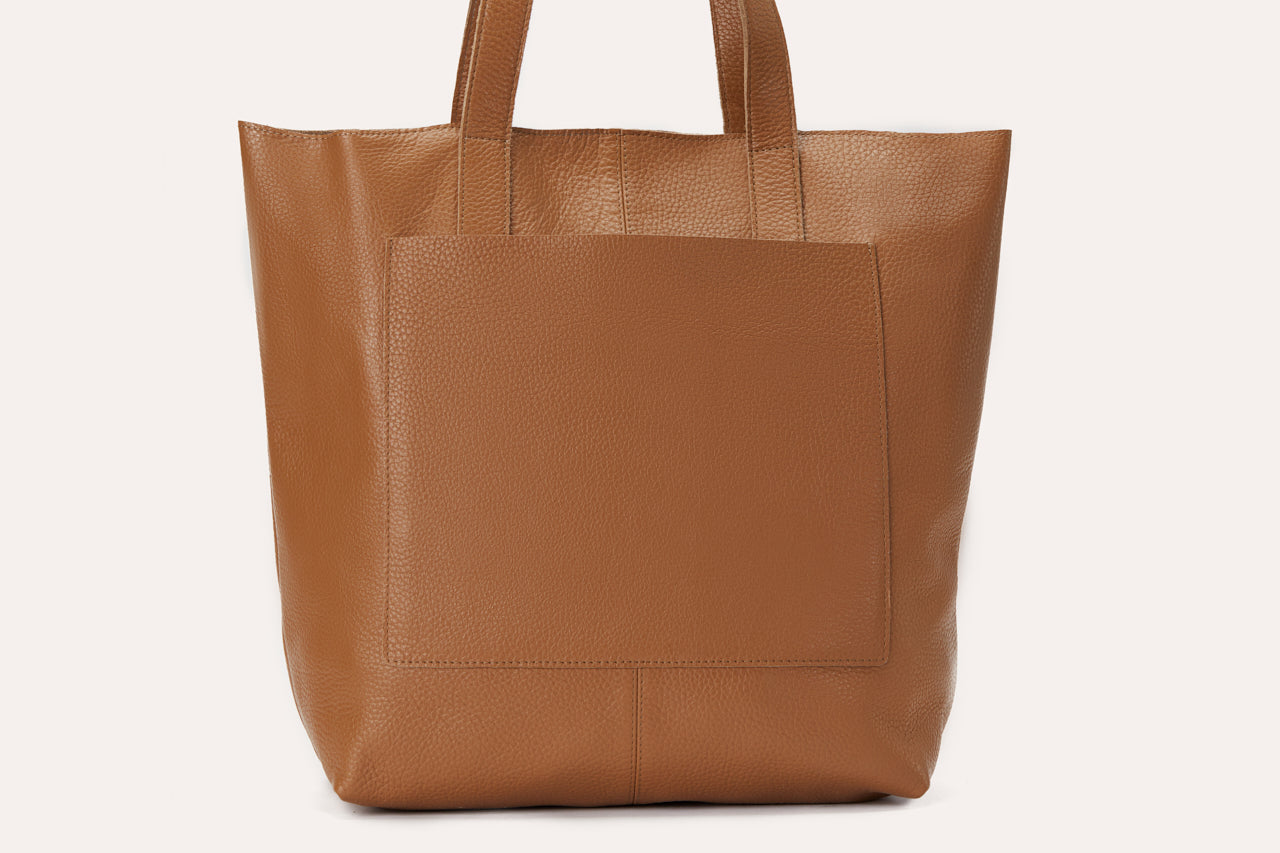 Vibelux Luxe Genuine Leather Tote