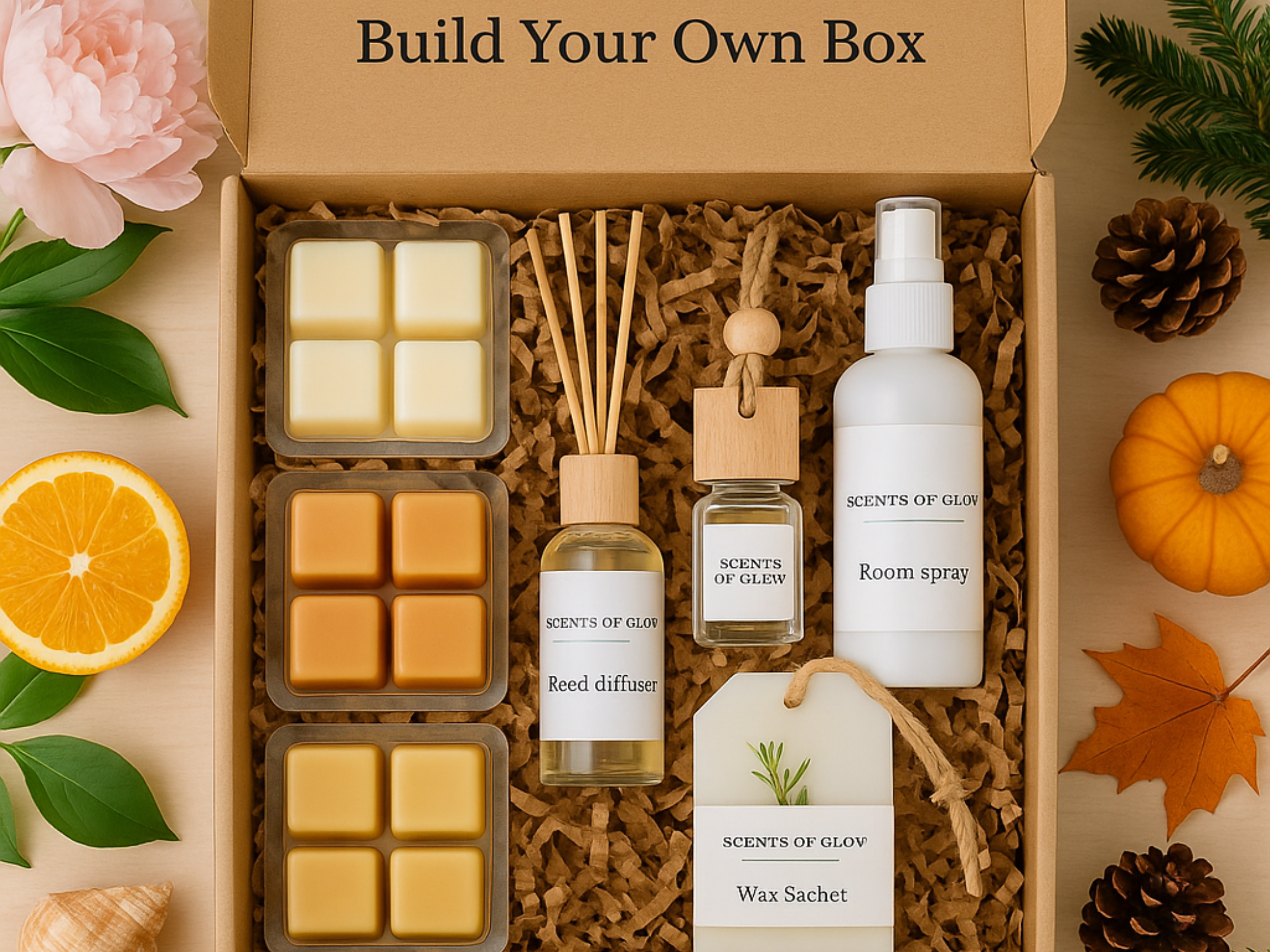 Vibelux Seasonal Scent Box | Build Your Own Custom Fragrance Gift