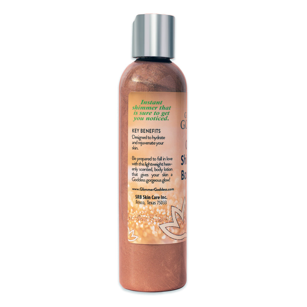 VibeLux Organic Bronze Shimmer Body Lotion