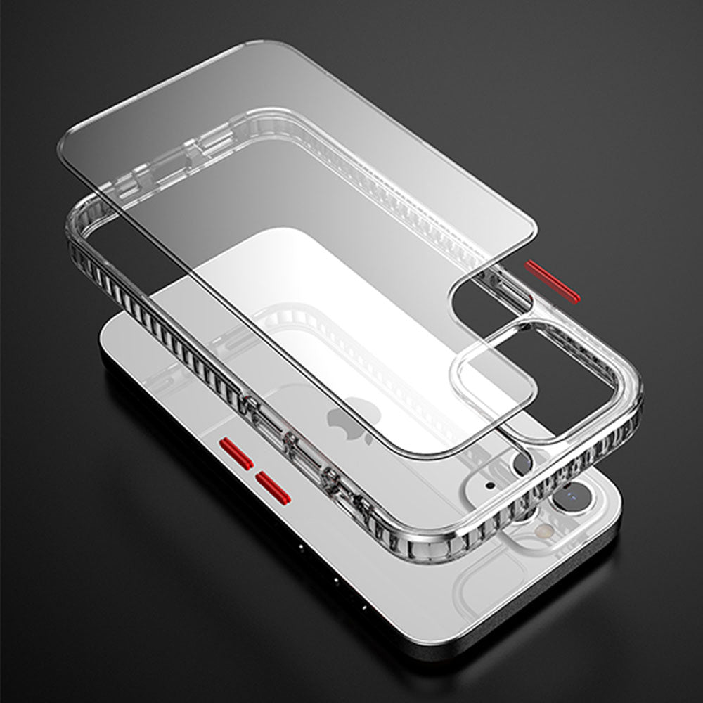 VibeLux Crystal Clear Shockproof iPhone Case