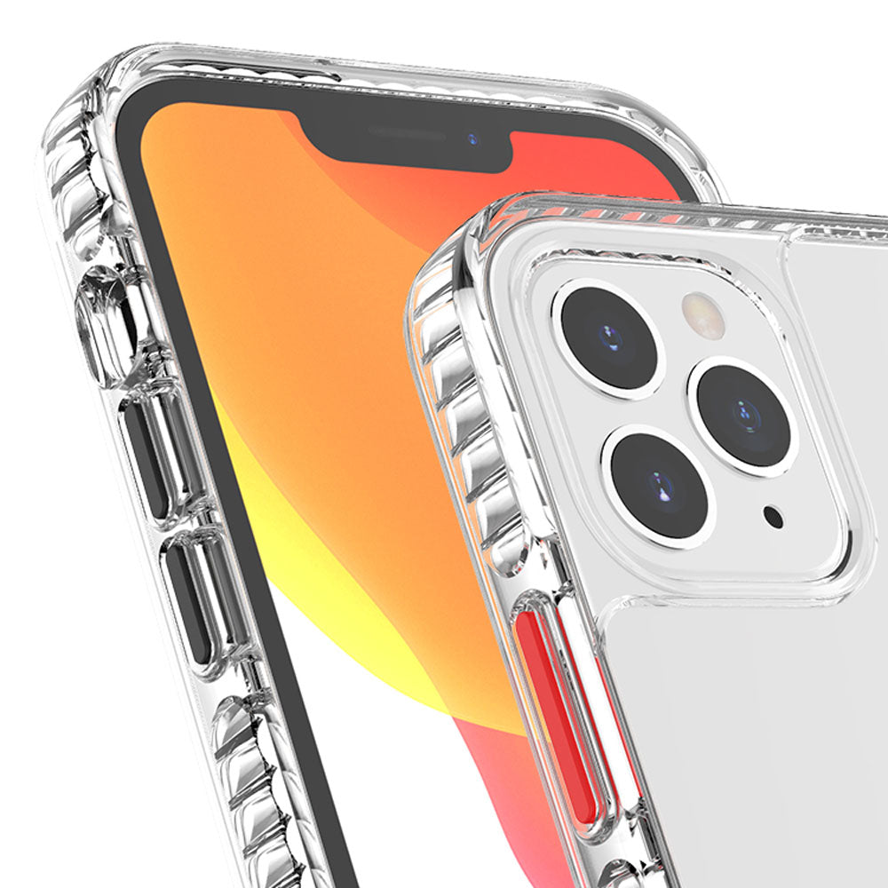 VibeLux Crystal Clear Shockproof iPhone Case