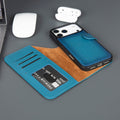 Vibelux Casper iPhone 17 Pro Max Leather Wallet Case | MagSafe & RFID Compatible