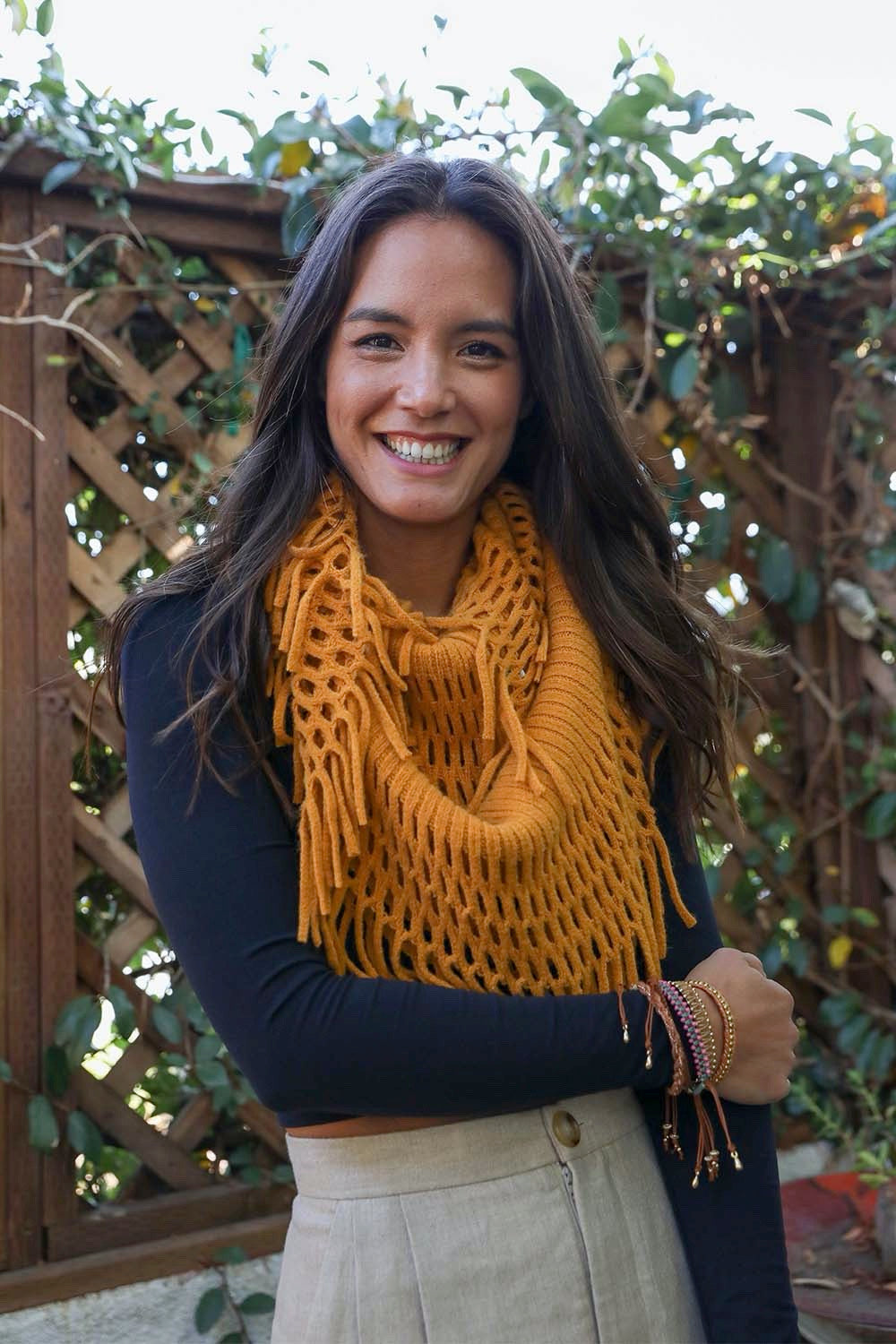 VibeLux LuxeWeave Velvet-Touch Infinity Scarf