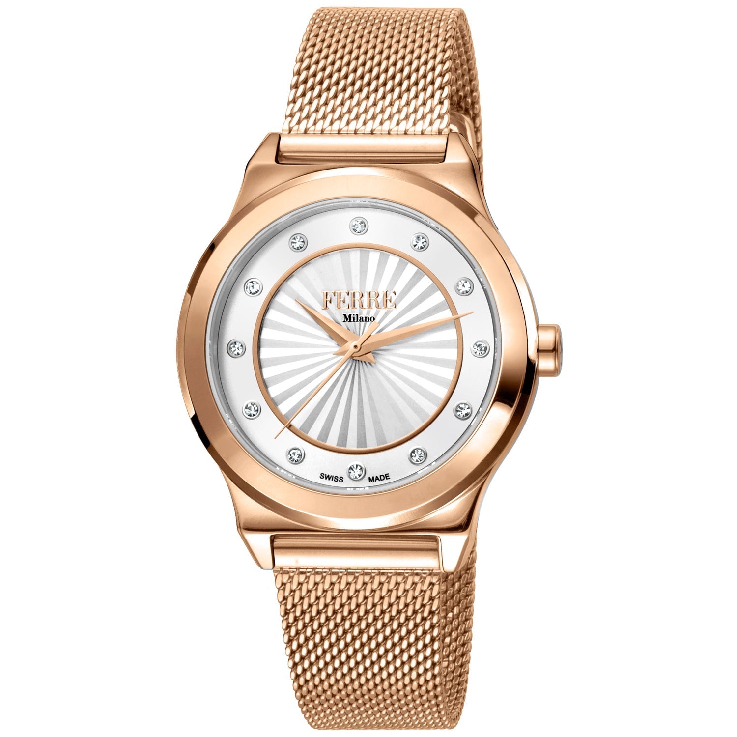 Vibelux Ferre Milano Rose Gold Watch