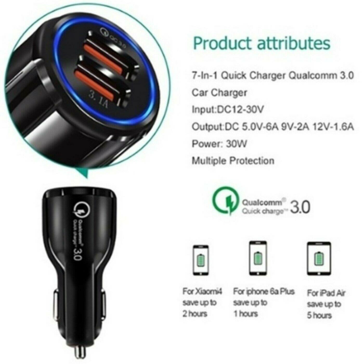VibeLux Duo-Charge Quick Car