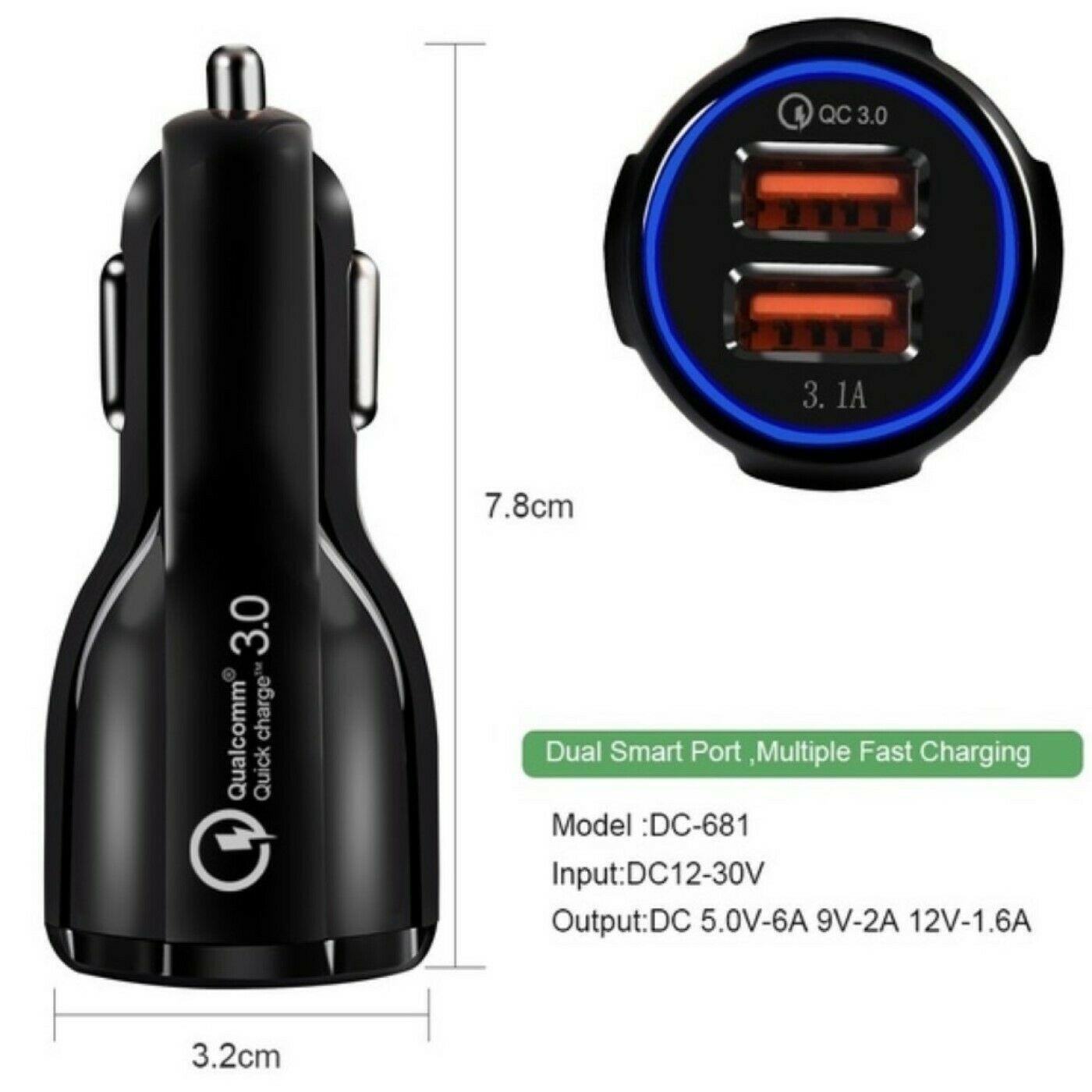 VibeLux Duo-Charge Quick Car